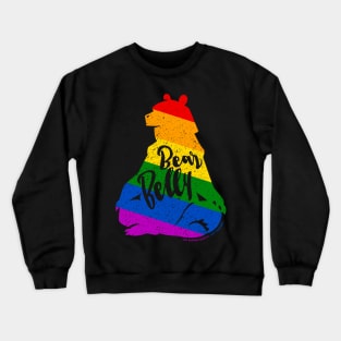 Bear Belly - Rainbow Crewneck Sweatshirt